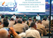 TNI Siaga 66.714 Personel untuk Pengamanan Idul Fitri tahun 2025