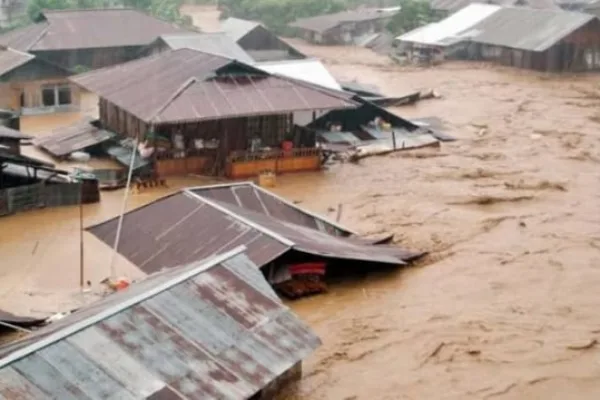 Banjir Bandang Melanda Bandar Lampung