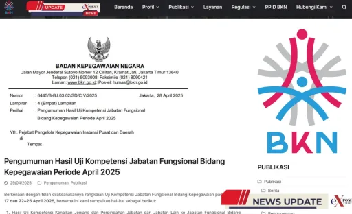 Uji Kompetensi Jabatan Fungsional Bidang Kepegawaian