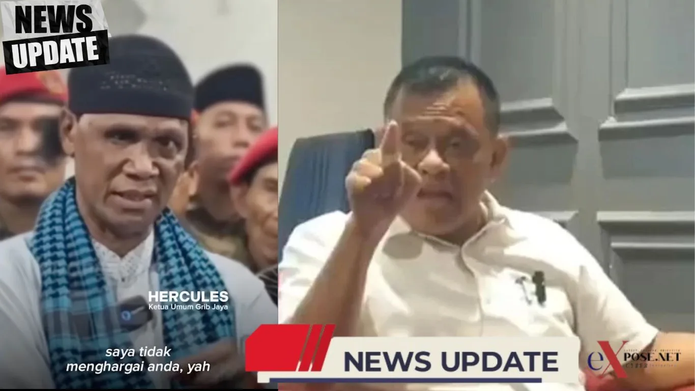 Hercules Tanggapi Kecaman Jenderal (Purn) Gatot Nurmantyo