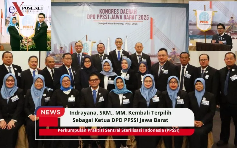 Indrayana Kembali Terpilih Kongres Daerah PPSSI Jawa Barat 2025