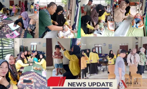 Kepala Desa Bojong Baru Hadiri Kegiatan Posyandu RW 12