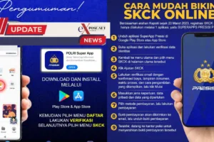 Cara Membuat SKCK  Online Lewat Aplikasi Presisi Polri