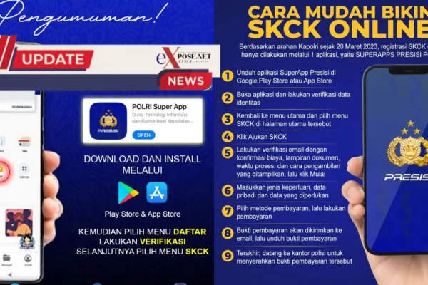 Cara Membuat SKCK Secara Online Lewat Aplikasi Presisi Polri