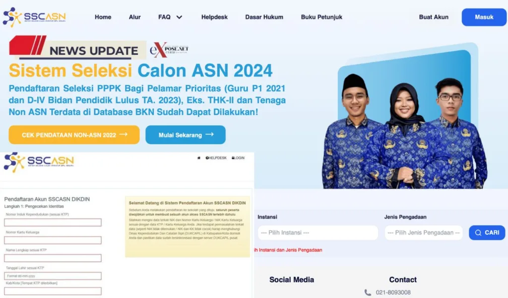 SSCASN : Sistem Seleksi Calon Aparatur Sipil Negara