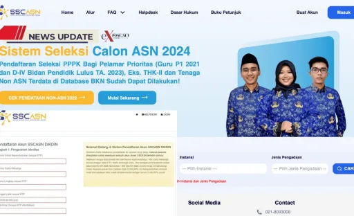 SSCASN : Sistem Seleksi Calon Aparatur Sipil Negara