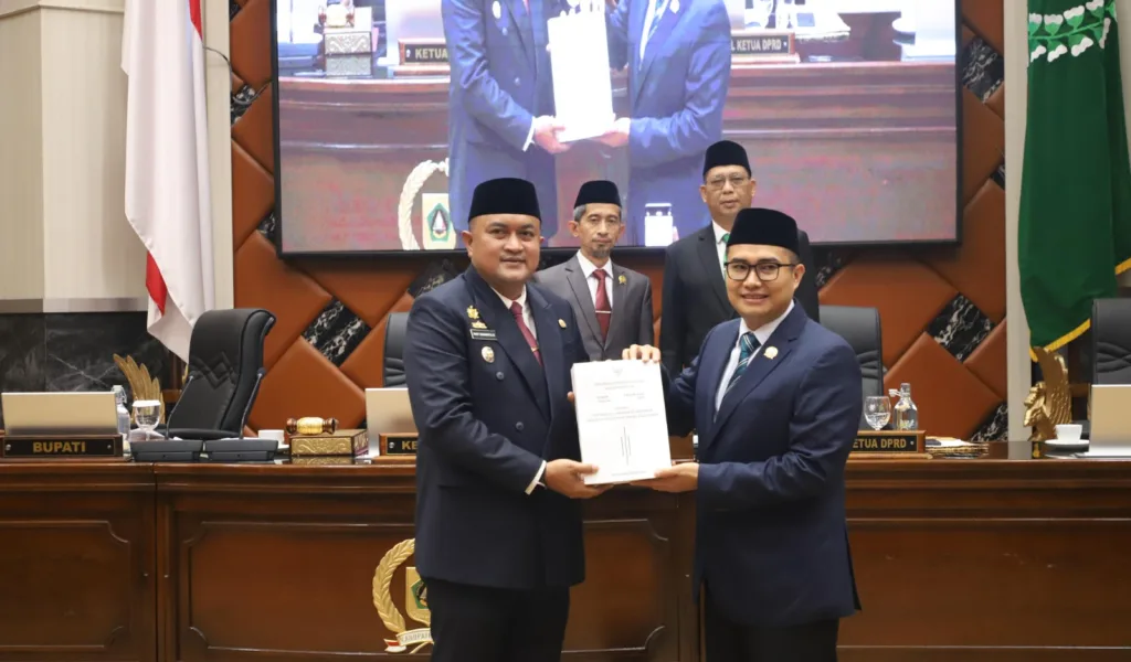 KUA dan PPAS APBD 2025 Disepakati Bupati Bogor dan Ketua DPRD