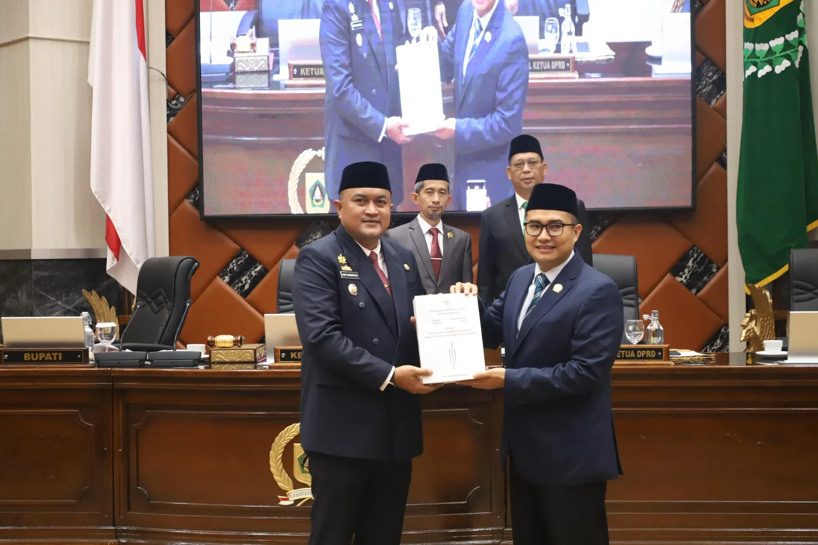 KUA dan PPAS Tahun APBD 2025 Disepakati Bupati Bogor dan Ketua DPRD