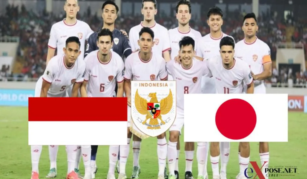 Link Live dan Jadwal Pertandingan Indonesia vs Jepang