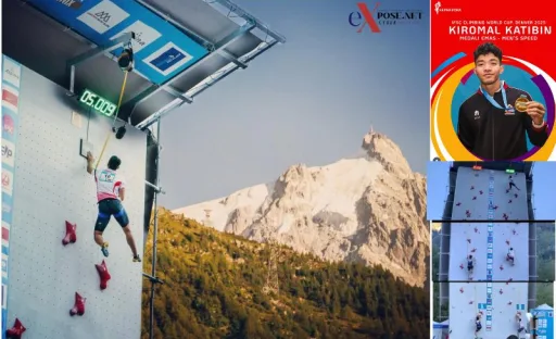 Kiromal Katibin Juara IFSC World Cup Denver 2025, Indonesia Cetak Sejarah