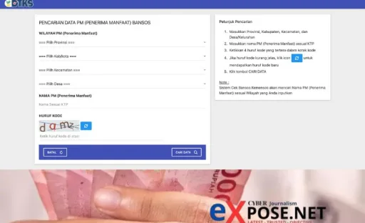 Cek Bansos Kemensos, Ini Link
