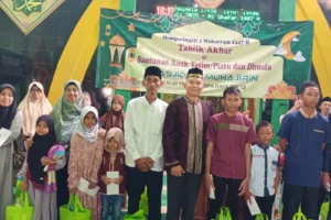 Masjid Al Muhajirin Bojongbaru Gelar Santunan Yatim Dhuafa