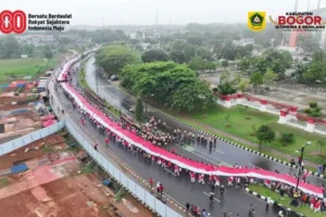 Kabupaten Bogor Pecahkan Rekor Dunia Sajian Talas Kukus Terbanyak