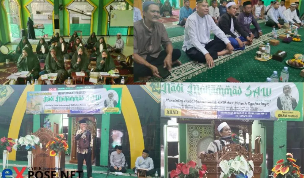 Warga RW 12 Pusparaya Gelar Maulid Nabi Muhammad SAW